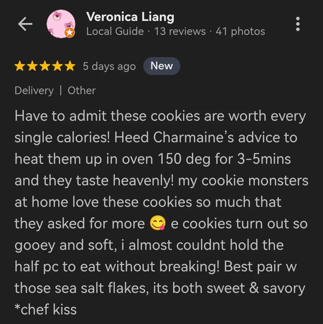 Google review by Veronica