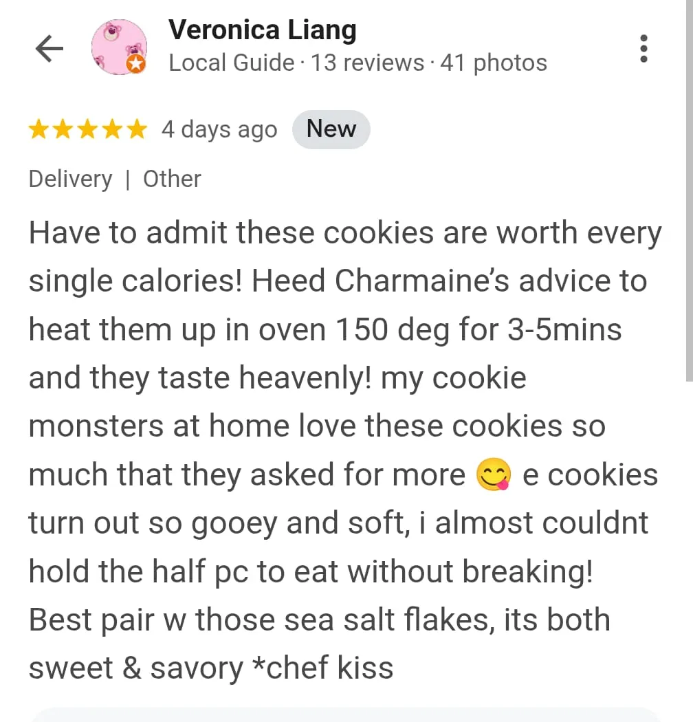 Google review by Veronica